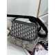 Replicas Bolso hombre Dior Mini Saddle Messenger Oblique Jacquard Baratos