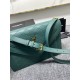 Replicas YSL Saint Laurent Gaby Bolso de hombro Piel de cordero acolchada Verde Baratos