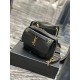 Replicas Bolso cámara YSL Saint Laurent Niki en piel lisa negra Baratos