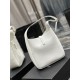 Replicas YSL Saint Laurent Le 5 À 7 Cassandre Hobo Bucket Bolso pequeño Soft White Smooth Leather Baratos