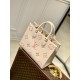 Replicas Bolso tote Louis Vuitton OnTheGo MM Monogram Empreinte M21575 Baratos