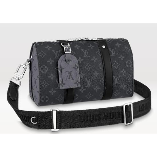 Replicas Bolso Louis Vuitton City Keepall Monogram Eclipse M45936 Baratos