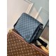 Replicas Bolso Louis Vuitton District PM Damier Grafito N42710 Baratos