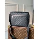 Replicas Bolso Louis Vuitton District PM Damier Infini N42711 Baratos