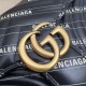 Replica Gucci The Hacker Project bolso pequeño GG Marmont 443497 Negro Imitacion Rebajas