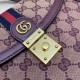 Replica Gucci Ophidia Bolso pequeño con asa superior y Web 651055 Marrón Imitacion Rebajas