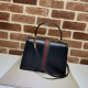 Replica Gucci Ophidia Bolso pequeño con asa superior y Web 651055 Negro Imitacion Rebajas