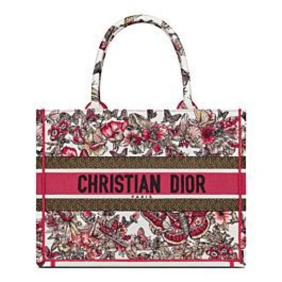 Replica Christian Dior Bolso tote pequeño tipo libro Dior Peachblow Imitacion Rebajas