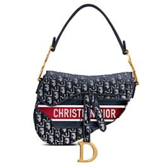 Replica Bolso Saddle Christian Dior Azul Oscuro Imitacion Rebajas