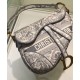 Replica Bolso Saddle Christian Dior Gris Imitacion Rebajas