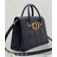 Replica Christian Dior Bolso grande St Honore negro Imitacion Rebajas