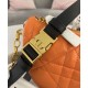 Replica Bolso Christian Dior Vibe Naranja Imitacion Rebajas