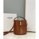 Replica Celine Teen Cubo 16 197573 Café Imitacion Rebajas