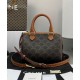 Replica Celine Small Boston en lona Triomphe café Imitacion Rebajas