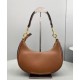 Replica Bolso Celine Ava de piel de becerro lisa con correa mediana Café Imitacion Rebajas