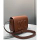 Replica Celine Folco Cuir Triomphe 198263 Café Imitacion Rebajas