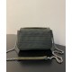 Replica Cadena Fendi Midi Baguette 8BR793 Verde Imitacion Rebajas