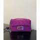 Replica Cadena Fendi Midi Baguette 8BR793 Peachblow Imitacion Rebajas