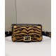 Replica Bolso Fendi Baguette 8BR600 Café Imitacion Rebajas