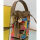 Replica Minibolso Fendi Mon Tresor Multicolor FF Canvas 8BS010 Polychrome Imitacion Rebajas