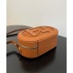 Replica Fendi Mini Camera Case Mini Bag 8BS058 Café Imitacion Rebajas