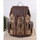 Replica Mochila Gucci Con Jumbo GG 678829 Café Oscuro Imitacion Rebajas