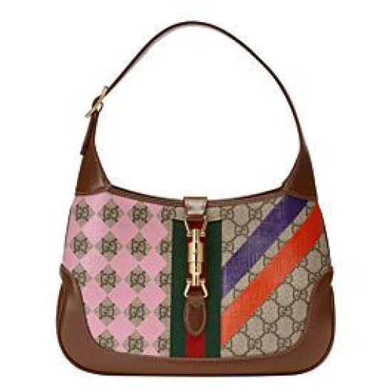 Replica Gucci Jackie 1961 Bolso De Hombro Pequeño 636706 Café Oscuro Imitacion Rebajas