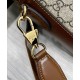 Replica Gucci Business Case Con G Interlocking 674140 Café Imitacion Rebajas