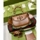 Replica Bolso pequeño con asa superior Gucci con bambú 675797 Café Imitacion Rebajas