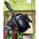 Replica Bolso pequeño con asa superior Gucci con bambú 675797 negro Imitacion Rebajas