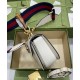 Replica Bolso pequeño con asa superior Gucci con bambú 675797 Crema Imitacion Rebajas