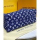 Replica Louis Vuitton Onthego GM M59608 Azul Imitacion Rebajas