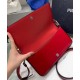 Replica Prada Cepillado Cuero Prada Femme Bolso 1BD323 Rojo Imitacion Rebajas