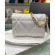 Replica Bolso de hombro Prada en piel de napa acolchada 1BD306 Blanco Imitacion Rebajas