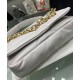 Replica Bolso de hombro Prada en piel de napa acolchada 1BD306 Blanco Imitacion Rebajas