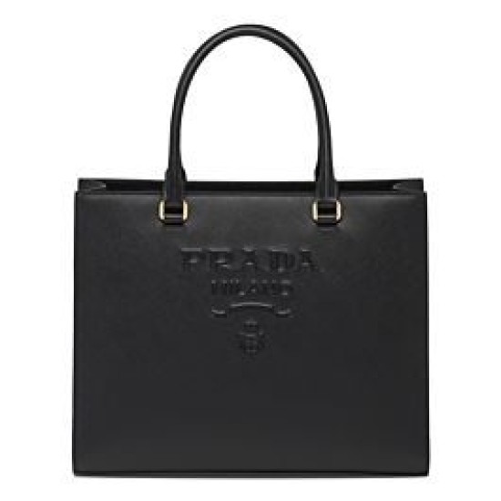 Replica Bolso Prada Mediano De Piel Saffiano 1BA337 Negro Imitacion Rebajas