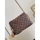 Replica Louis Vuitton Trio Messenger Bag Monogram Stripes M45965 Imitacion Rebajas