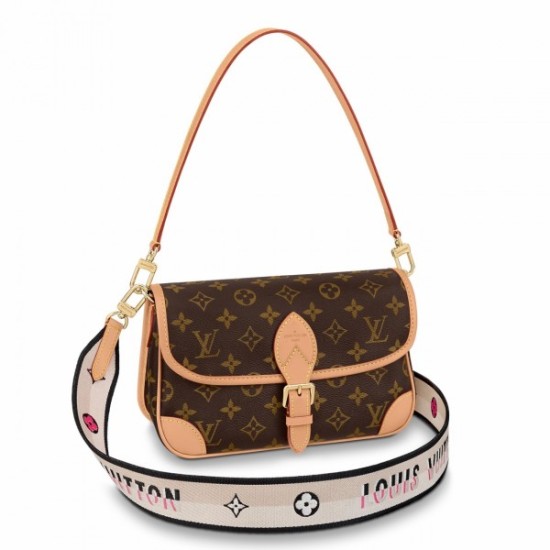 Replica Louis Vuitton Diane Satchel Lona Monogram M45985 Imitacion Rebajas