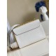 Replica Bolso Louis Vuitton Twist MM en cuero Epi blanco M55513 Imitacion Rebajas