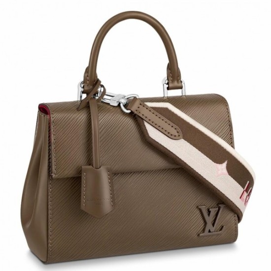 Replica Bolso Louis Vuitton Epi Cluny BB con correa de jacquard M59108 Imitacion Rebajas