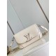 Replica Bolso Louis Vuitton Buci En Cuero Epi Blanco M59457 Imitacion Rebajas