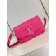 Replica Bolso Louis Vuitton Buci Epi Cuero M59459 Rosa Imitacion Rebajas