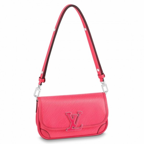 Replica Bolso Louis Vuitton Buci Epi Cuero M59459 Rosa Imitacion Rebajas