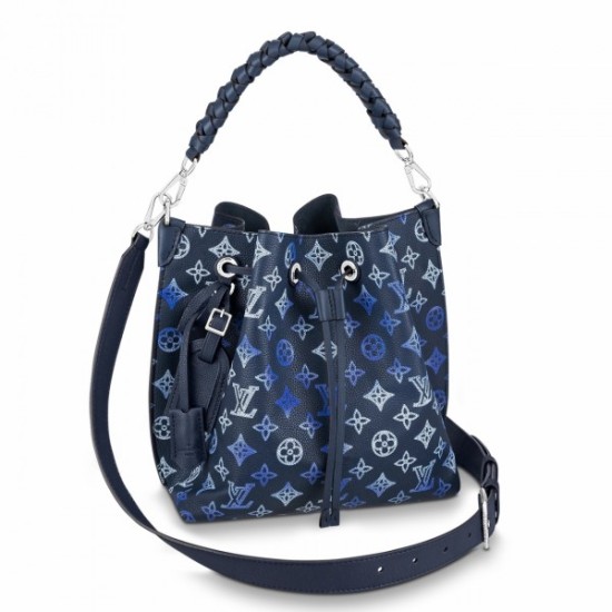 Replica Bolso Louis Vuitton Muria En Piel Mahina Azul M59554 Imitacion Rebajas