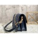 Replica Bolso Louis Vuitton Dauphine MM Monogram Denim M59631 Imitacion Rebajas