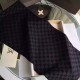 Replica Bufanda Louis Vuitton Petit Damier Grafito NM M74200 Imitacion Rebajas