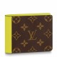 Replica Monedero múltiple Louis Vuitton Monogram Macassar Canvas M80781 Imitacion Rebajas