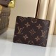 Replica Monedero múltiple Louis Vuitton Monogram Stripes Canvas M81108 Imitacion Rebajas