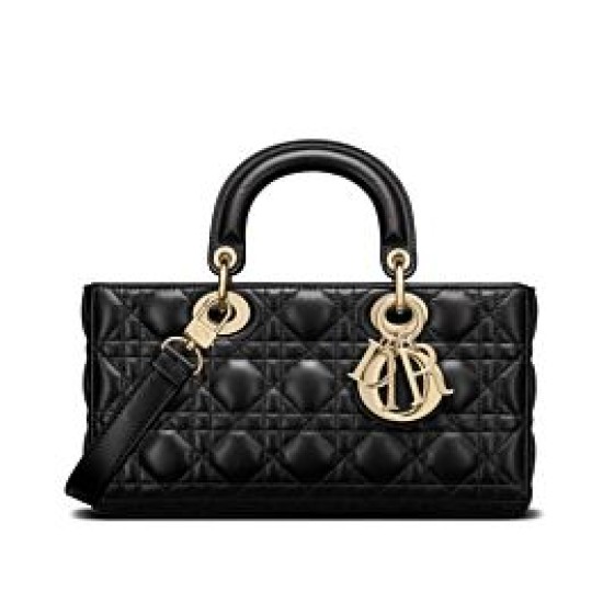 Replica Bolso Christian Dior Lady D-Joy Negro Baratos Imitacion