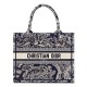 Replica Christian Dior Bolso pequeño Dior Book Tote azul oscuro Baratos Imitacion